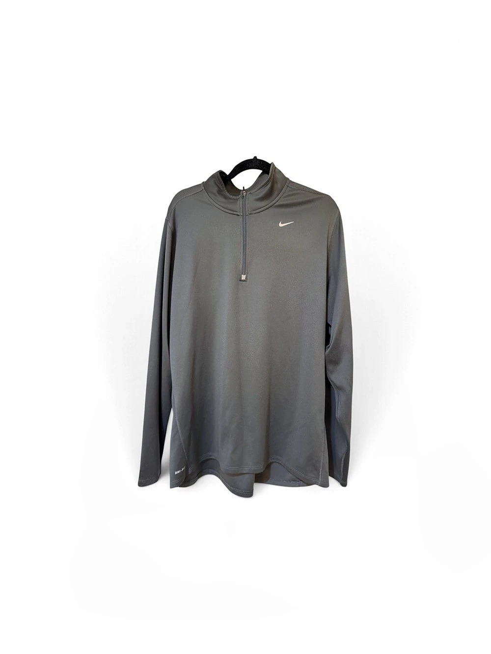 Nike Dri-FIT Half-Zip Pullover Men's Gray